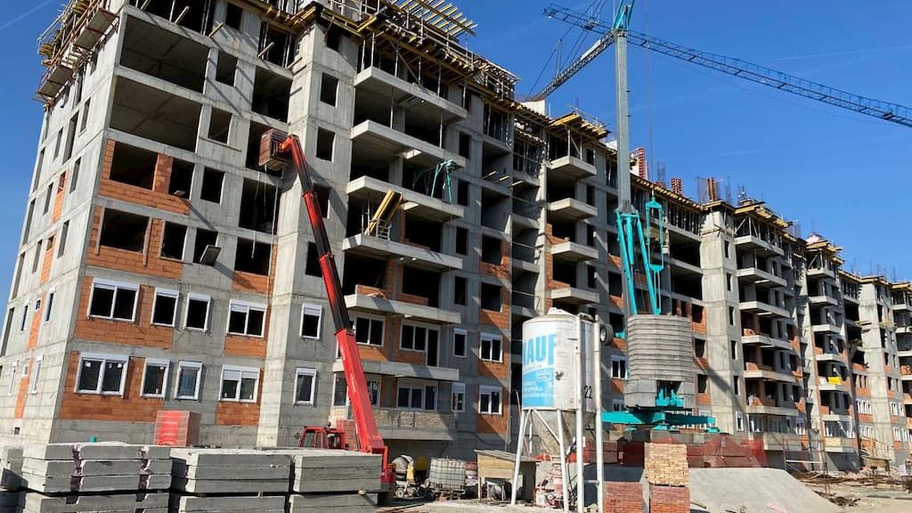  Izgradnja stabenog objekta V - lamela V1, V2 i V3 u Novom Sadu, naselje Jugović